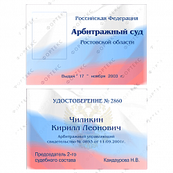 Вкладыш в удостоверение (Вариант23), фото 1
